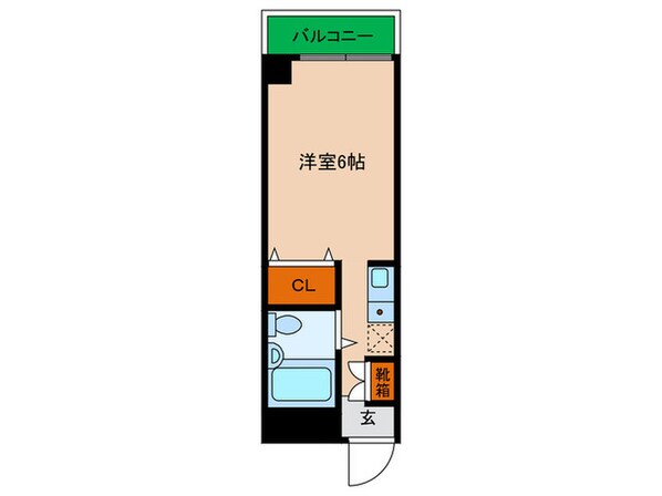 フルール須磨離宮の物件間取画像